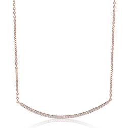 Sif Jakobs Fucino Necklace - Rose Gold/White