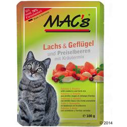 MAC's Cat Sachet Bag - Calf & Cranberries 0.6kg