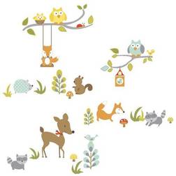 RoomMates Woodland Fox & Friends Tree Giant Wall Decals