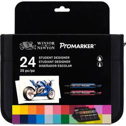 Winsor & Newton ProMarker Student Designer Wallet Set of 24