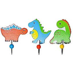 Mouse House Gifts Kids DInosaur Wall Hooks Coat Door Hooks for Boys