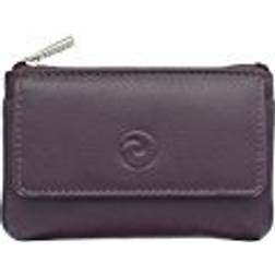 Mala Leather Origin Coin Purse with RFID - Plum (4110 5)