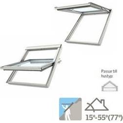 Velux GPU0066 MK06 S7 Komfort Energi Everfinish Aluminium Roof Window