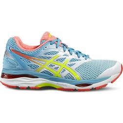 Asics Gel-Cumulus 18 W - White/Safety Yellow/Blue Atoll