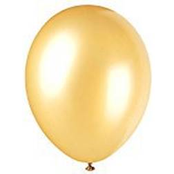 Unique Party Gold Balloons Latex Balloons 50-pack