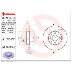 Brembo 08.A915.11