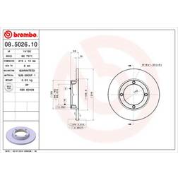 Brembo 08.5026.10