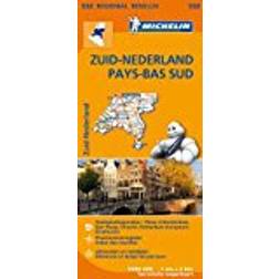 NEDERLAND ZUID / PAYS-BAS SUD 11532 CARTE ' REGIONAL ' MICHELIN KAART