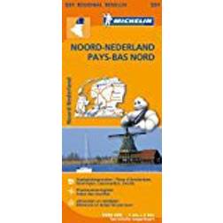 NEDERLAND NOORD / PAYS-BAS NORD 11531 CARTE ' REGIONAL ' MICHELIN KAART