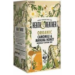 Heath & Heather Organic Camomile & Manuka Honey 20pcs