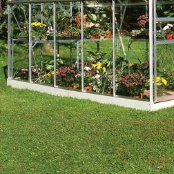 Halls Greenhouses Popular 106 Foundation 6.2m² Aluminum, Stainless steel