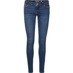 Noisy May Eve Lw Skinny Fit Jeans - Blue/Dark Blue Denim