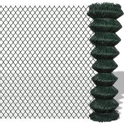 vidaXL Chain Fence 100cmx25m