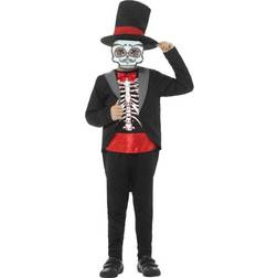 Smiffys Day of the Dead Boy Costume