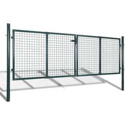 vidaXL Garden Fence Gate 306x175cm