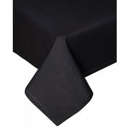 Homescapes KT1196 Tablecloth Black (178x137cm)