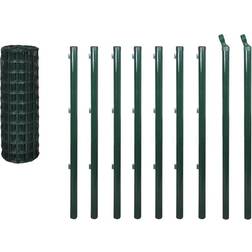 vidaXL Euro Fence Set 142393 100cmx10m