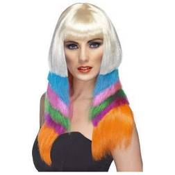 Smiffys Fashion Wig Multi-Coloured