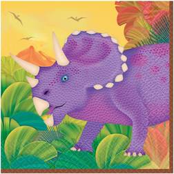 Amscan Napkins Prehistoric Party Beverage 16-pack