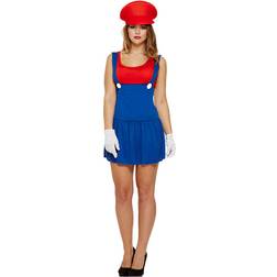 Henbrandt Mario Lady Workman Plumber Costume