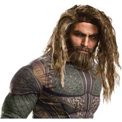 Rubies Adult Justice League Aquaman Beard & Wig