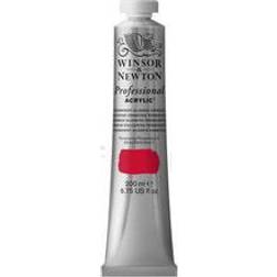 Winsor & Newton Professional Acrylic Permanent Alizarin Crimson 200ml