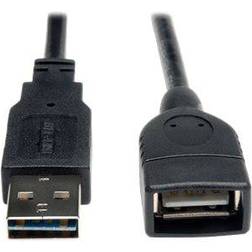 Tripp Lite Reversible USB A-USB A M-F 2.0 0.3m