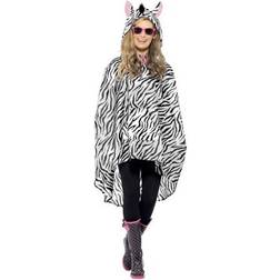 Smiffys Zebra Party Poncho