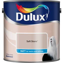Dulux Matt Wall Paint, Ceiling Paint Soft Stone 2.5L