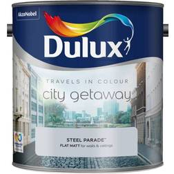 Dulux Travels In Colour City Gateway Wall Paint, Ceiling Paint Steel Parade 2.5L