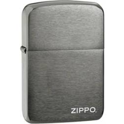 Zippo 24485 Black Ice 1941 Replica with Logo