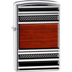 Zippo Windproof Pipe Wood Design