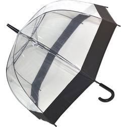 Soake Clear Dome Umbrella Black (EDSCDB)