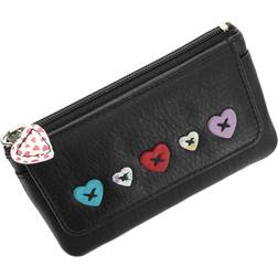 Mala Leather Lucy Coin Purse RFID - Black (468 30)