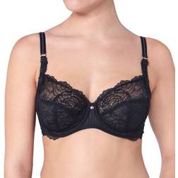 Triumph Peony Florale Underwire Bra - Black