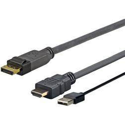 VivoLink DisplayPort-HDMI USB A 1m