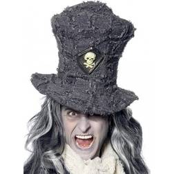 Smiffys Gravedigger Top Hat Grey