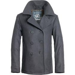 Brandit Pea Coat - Anthracite