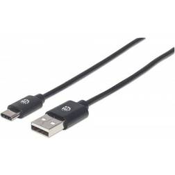 Manhattan Hi-Speed USB A-USB C 2.0 0.5m