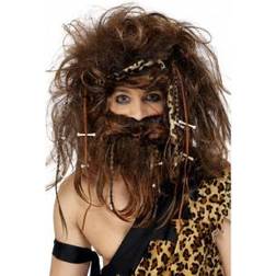 Smiffys Crazy Caveman Set Brown