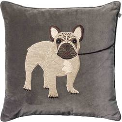 Chhatwal & Jonsson Bull Dog Cushion Cover Grey (50x50cm)