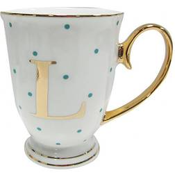 Bombay Duck Alphabet Spotty Mug