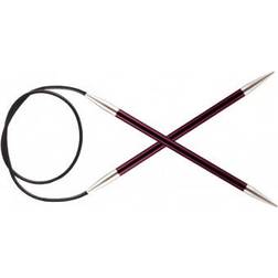 Knitpro Zing Fixed Circular Needles 80cm 12mm