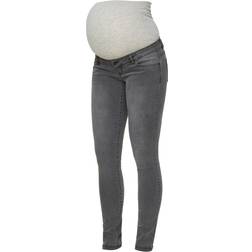 Mamalicious Slim Fit Maternity Jeans Grey/Grey Denim (20009202)