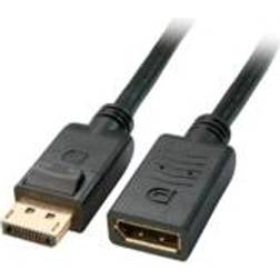 MicroConnect DisplayPort-DisplayPort M-F 2m