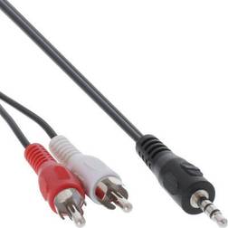 InLine Standard 2RCA - 3.5mm 1m