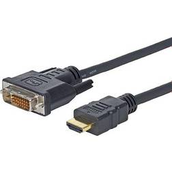 MicroConnect HDMI - DVI-D 3m