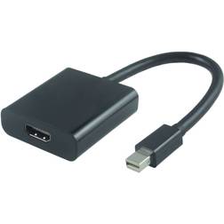 MicroConnect HDMI-DisplayPort Mini M-F 0.2 0.2m