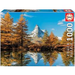 Educa Matterhorn Mountain in Autumn 1000 Pieces