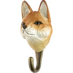 Wildlife Garden Fox Coat Hook 5.3cm
